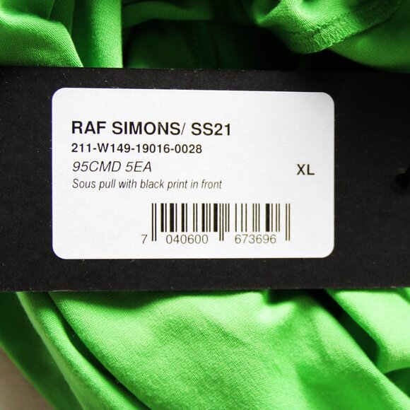 BNWT SS21 RAF SIMONS JOY DIVISION DISORDER SOUS PULL XL - Picture 9 of 14